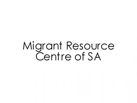 Migrant Resource Centre of SA