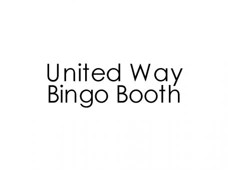 United Way Bingo Booth