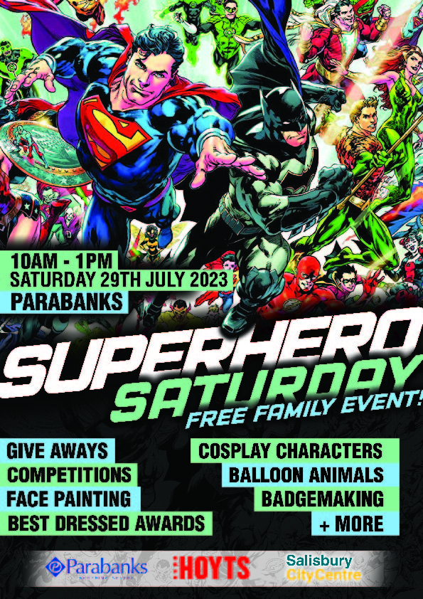 Superhero Saturday FREE Family Fun Day