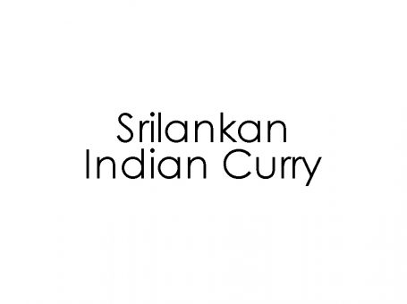 الكاري الهندي السيريلانكي