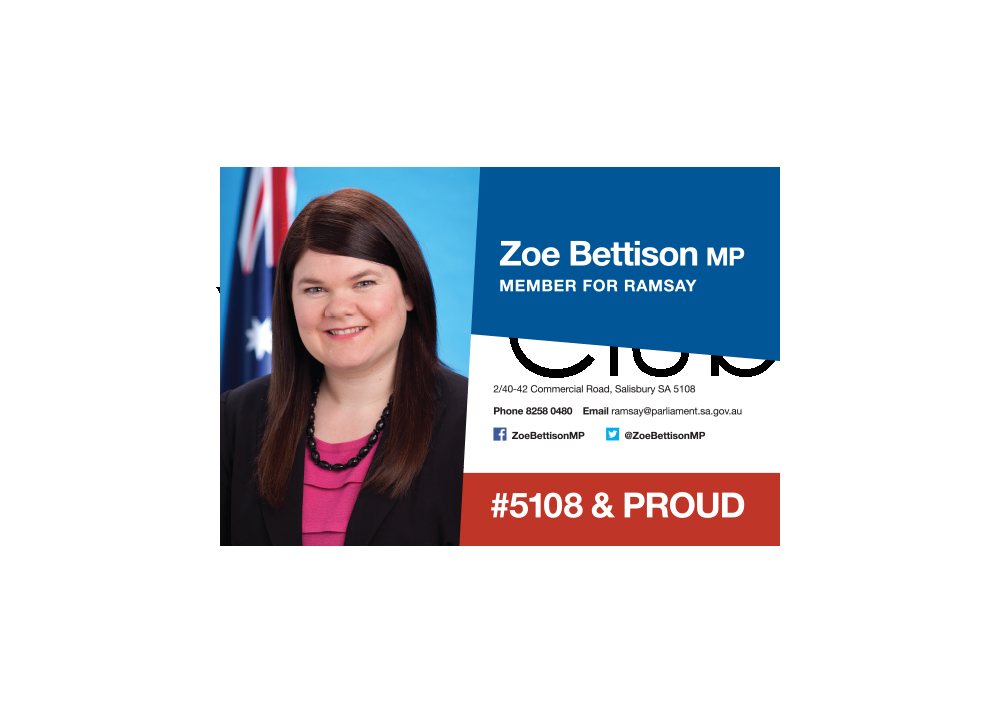 Hon. Zoe Bettison MP, Member for Ramsay