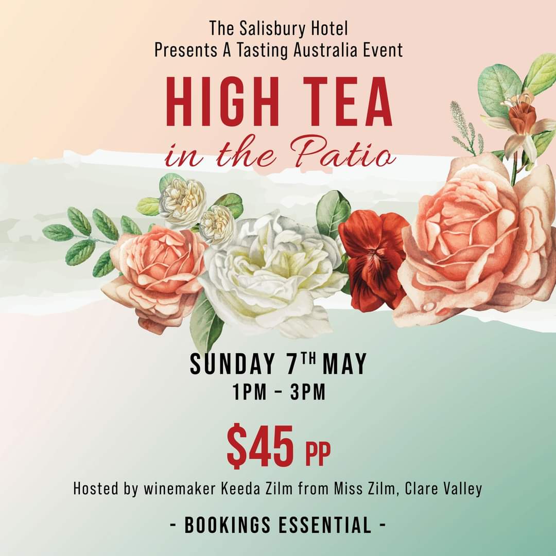 Special Event … High Tea for Tasting Australia @ The Salisbury Hotel