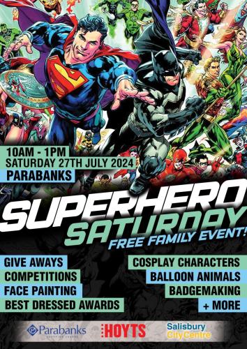 2024 Superhero Saturday Family Fun Day